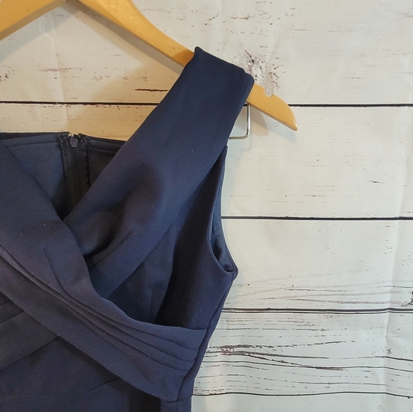 Lady Black Tie Navy Blue Brienne Dress S/4 - Picture 6 of 7